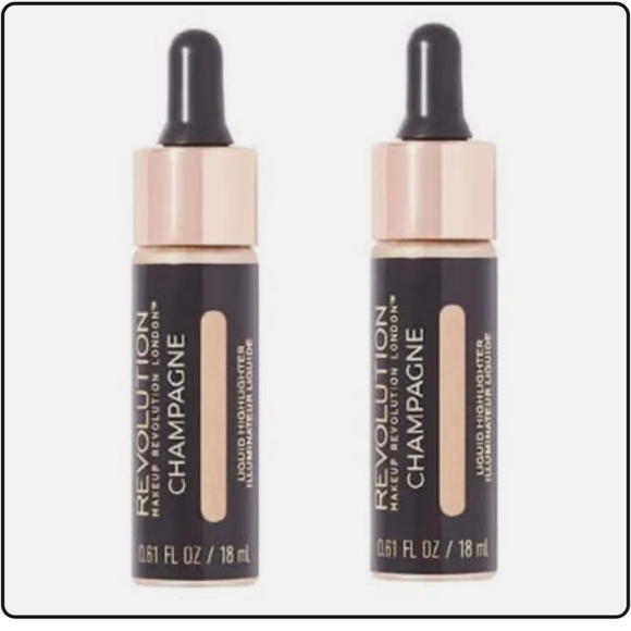 *NEW Revolution Liquid Highlighter in “Champagne” 18ml - Picture 2 of 7